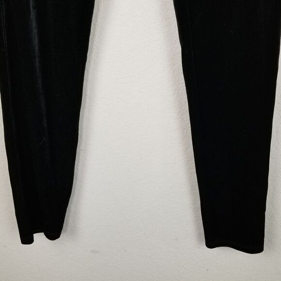 Gibson x‎ Glam Crushed Velvet Black Pants - Picture 5 of 9